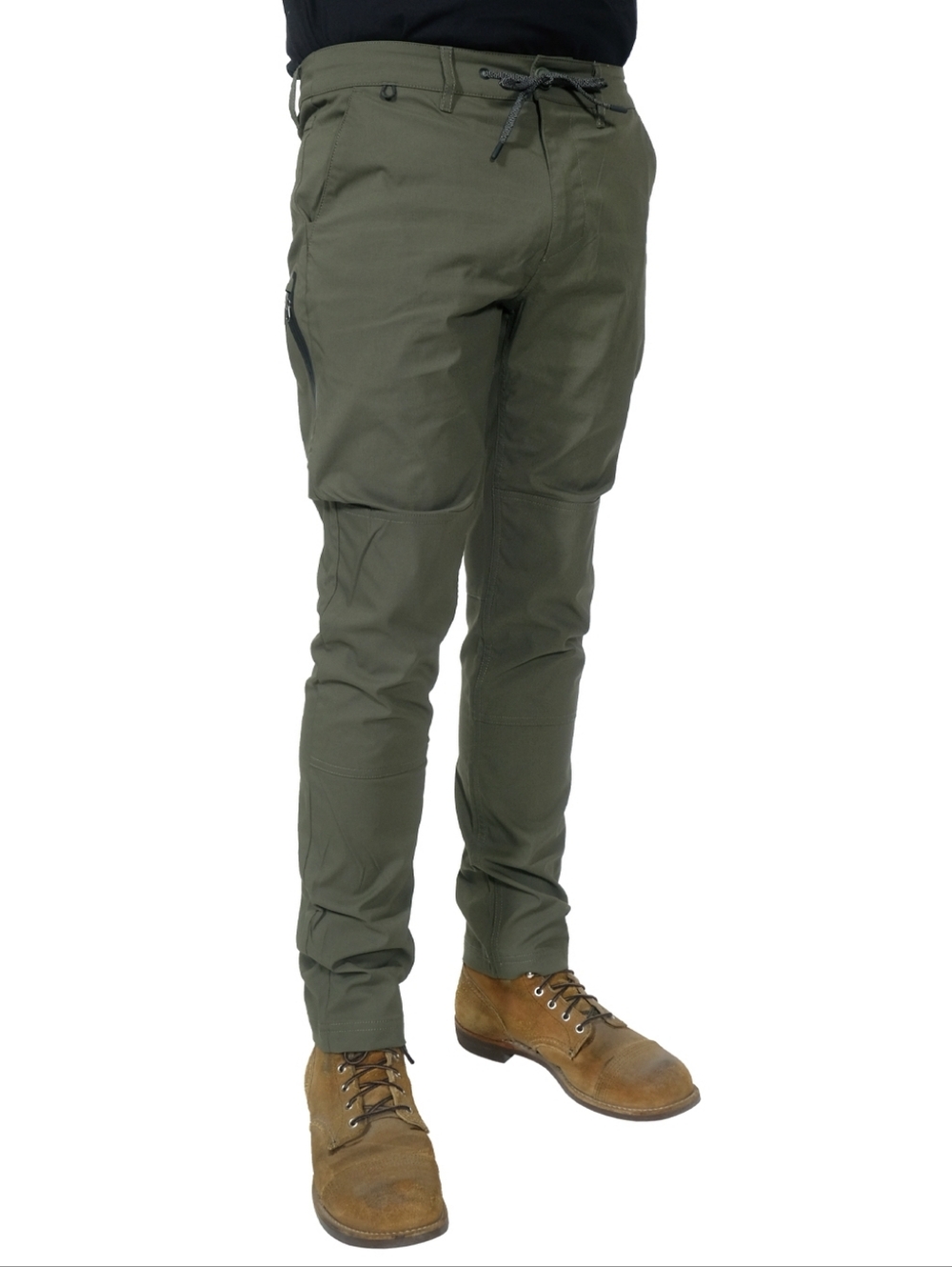 Roark Explorer Adventure Pants - Dark Military GREEN RP281 Double Knees 30 X 30